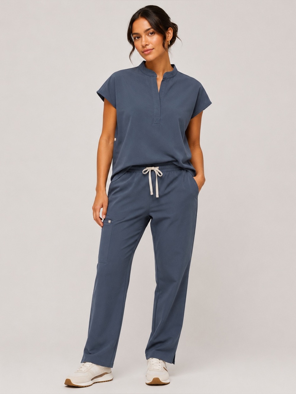 FIGS scrub set women's XL XXL Tall Rafaela Zamora dark harbor